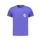 Blue Cotton Men's T-Shirt