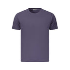 Blue Cotton Men's T-Shirt