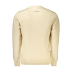 Beige Cotton Men's Sweatshirt