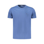 Blue Cotton Men's T-Shirt