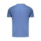 Blue Cotton Men's T-Shirt
