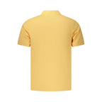 Orange Cotton Men's Polo Shirt