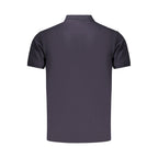 Blue Cotton Men's Polo