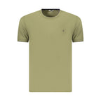 Green Cotton Men's T-Shirt