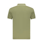 Green Cotton Men's Polo