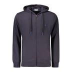 Blue Cotton Men's Sweatshirt