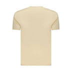 Beige Cotton Men's T-Shirt