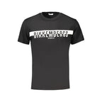 Black Cotton Men's T-Shirt