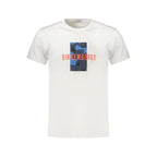 White Cotton Men's T-Shirt