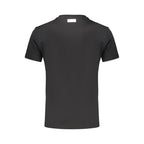 Black Cotton Men's T-Shirt