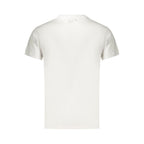 White Cotton Men's T-Shirt