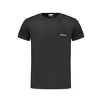 Black Cotton Men's T-Shirt