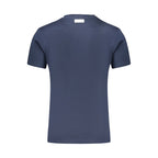 Blue Cotton Men's T-Shirt