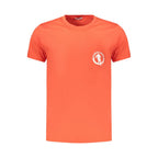Orange Cotton Men's T-Shirt