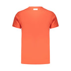 Orange Cotton Men's T-Shirt