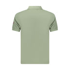 Green Cotton Men's Polo