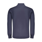 Blue Cotton Men's Sweater