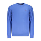 Blue Cotton Men's Sweater