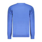 Blue Cotton Men's Sweater