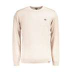Beige Cotton Men's Sweater