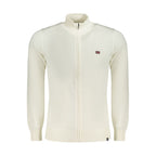 White Cotton Men's Sweater