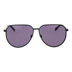 Black Metal Sunglasses