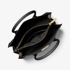 Black Fur Handbag
