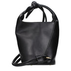 Black Leather Crossbody Bag