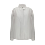 White Silk Dress Shirt