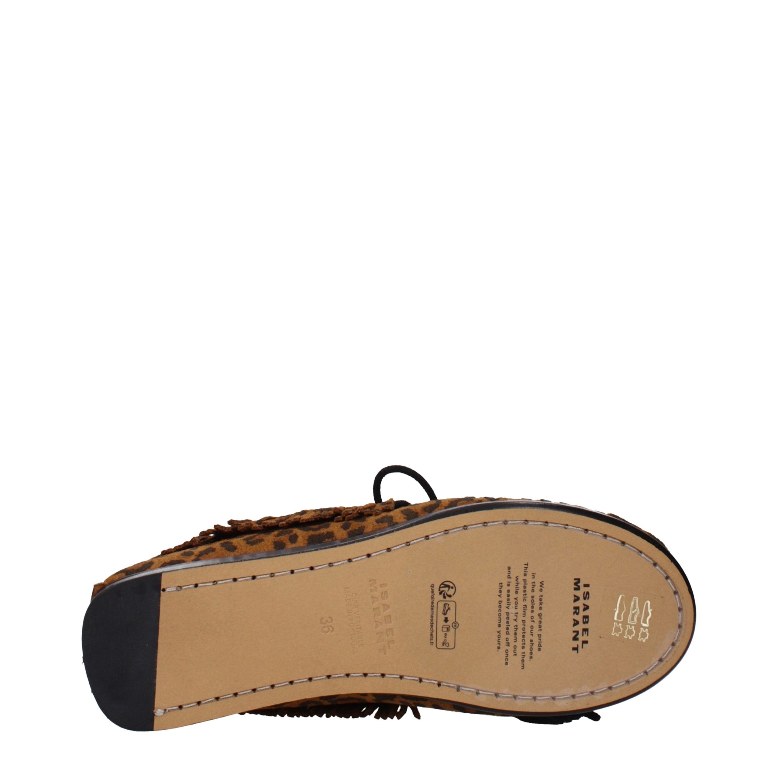 Brown Leather Slip-On Loafers