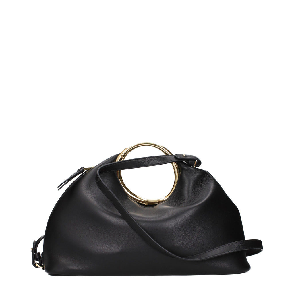 Black Leather Handbag