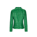 Bicolor Polyamide Full-Length Jacket