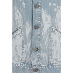 Blue Cotton Denim Jacket