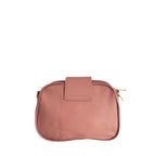 Pink PU Women Crossbody Bag