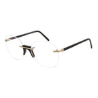 Black Metal Glasses (Frames)