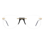Black Metal & Plastic Glasses (Frames)
