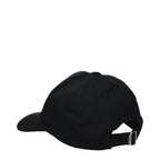 Black Cotton Cap (Baseball Hat)