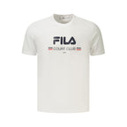 White Cotton Mens T-Shirt