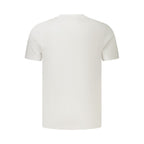 White Cotton Mens T-Shirt