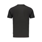 Black Cotton Men's T-Shirt