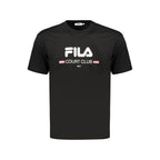 Black Cotton Men's T-Shirt
