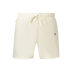 Beige Polyester Men's Short