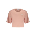 Pink Cotton Women's T-Shirt