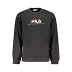 Black Cotton Men's Sweatshirt