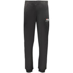 Black Cotton Mens Trousers