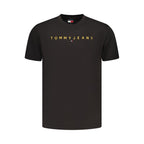 Black Cotton Men's T-Shirt