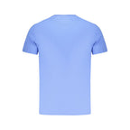 Light Blue Cotton Men's T-Shirt