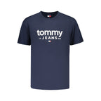 Blue Cotton Men's T-Shirt
