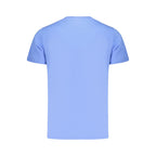 Blue Cotton Men's T-Shirt