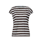 Brown Polyester T-Shirt